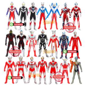 30cm Big Ultraman Soft Rubber Figure Zoffy Ace Jac
