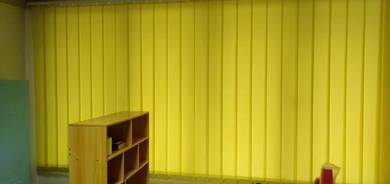 INSTALL LANGSIR JENIS VERTICAL l office langsir l