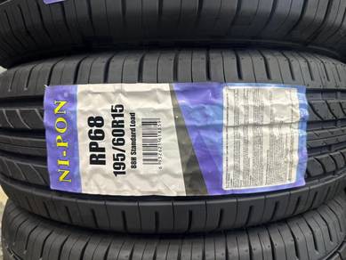 195/60/15 NI-PON RP68 Tyre 2026 Tayar