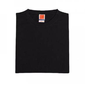 T-shirt Plain Short Sleeve OrenSport CT 7102 Black