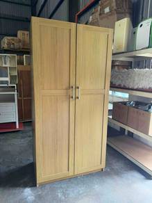(IKEA) Almari Baju 2 Door Wardrobe Rack Shelves