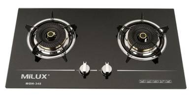 Milux Premium 2 Burner Built-In Cooker Hob MGH348