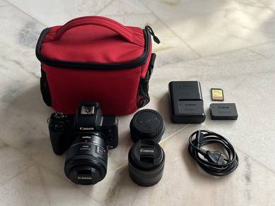 Canon EOS M50 Mark II + 50mm f/1.8 + Adapter