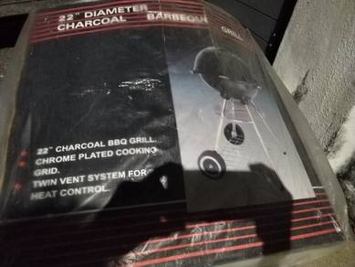 Charcoal BBQ Grill Cooking