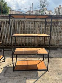 4x6ft Multipurpose Rack Shelves Steel Frame