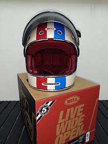 Bell Bullitt Command Vintage White/Oxblood/Blue
