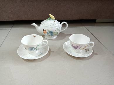 Lenox Butterfly Meadow 6 Piece Tea Set *NEW*