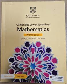 Cambridge Lower Secondary Math Workbook 7