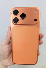 17 pro max 256gb orange
AH set 
Esim only
BH 92%