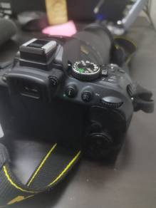 D5300 NIKON Camera+Lens+2 battery+charger+bag