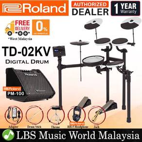 Roland TD-02KV V-Drums Electronic Digital PM 100
