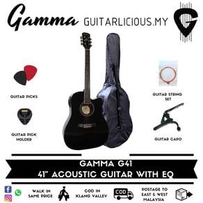 GAMMA Series 41 inch Acoustic Guitar w/ 4 band EQ