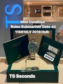 Rolex Submariner Date 40 Green Hulk 116610LV 2016
