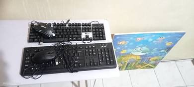 Keyboard Dengan Mouse