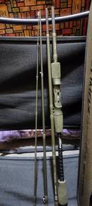 expert graphite travel rod 10-20lb 4pcs