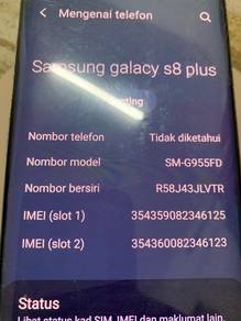 hp samsung galaxcy S8 plus