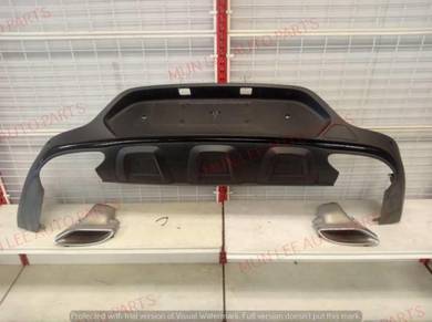 Rear Diffuser Bumper Mercedes W292 GLE /GLC 2016