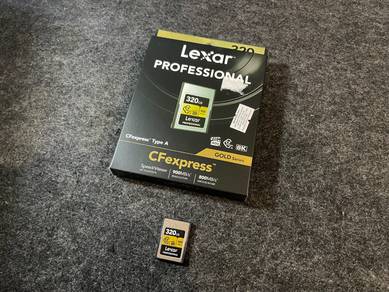 Lexar 320GB 900/800mb CFExpress Type A