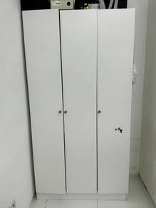 Three-door wardrobe