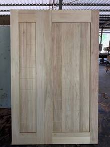 Pintu Kayu Padat｜8Petak/5Petak｜Hrga Borong