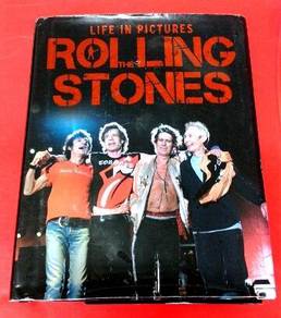 ROLLING STONES - LIFE IN PICTURES BOOK Buku