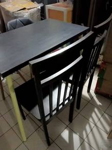 meja ikea siap kerusi