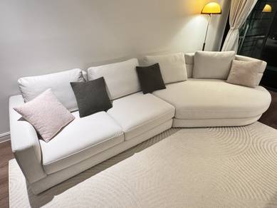 High Quality Curved L Shape Sofa