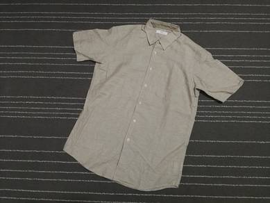 Uniqlo casual linen shirt M
