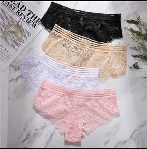 M L XL size gorgeous floral lace underwear 