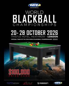 World Championship Rasson British Pool Table