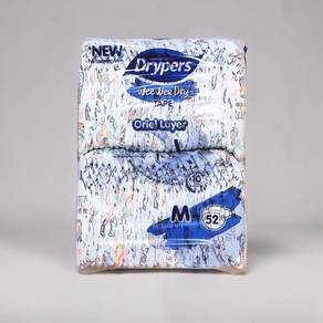 Drypers Wee Wee Dry Diapers M Size