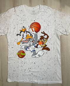 Space Jam White Tee #BB Used