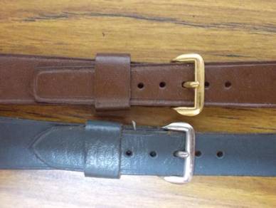 Vintage leather watch strap band