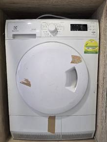 Samsung washer and Electrolux dryer. 