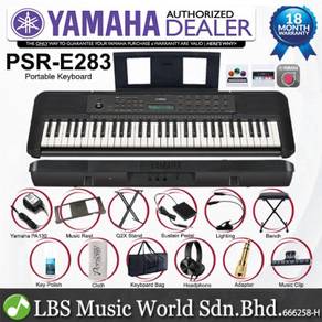 Yamaha PSR-E283 61 Key Portable Keyboard Piano P4