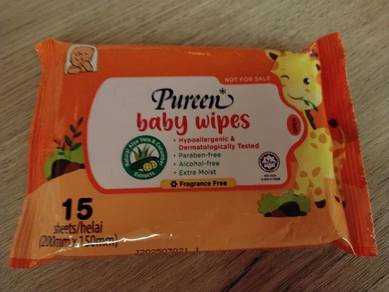 Pureen Baby Wipes - Hypoallergenic & Dermatologica