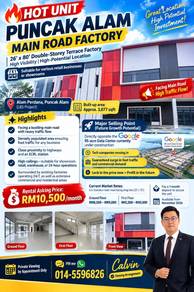 Retail space For Rent in Puncak Alam,SGR