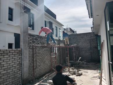 House Renovation, Kitchen Cabinet Awning, & Gate