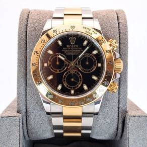 Pre Owned Oct 2014 Rolex Daytona Chronograph Black
