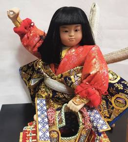 Beautiful Japanese Samurai Doll -The Little Genera
