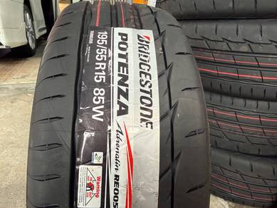 Tayar baru 195 55 15 bridgestone potenza re005 26