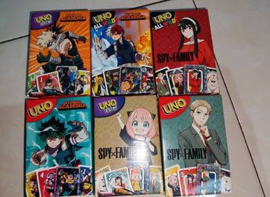 McDonald's UNO My Hero Academia & Spy x Family