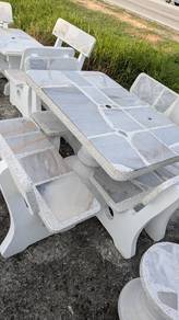 terazzo garden set