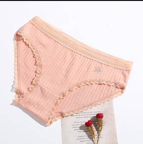 65-80kg XL size cotton low waist women underwear 