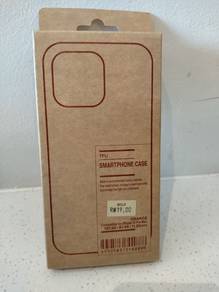 MUJI TPU Case for iPhone 15 Pro Max (Orange)