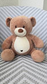 Build-A-Bear Workshop Brown Heart Plush Teddy Bear