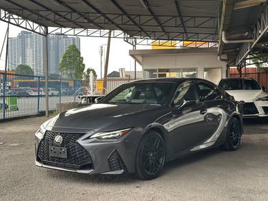 2021 Lexus IS 300 F SPORT MODE BLACK
