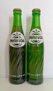 Botol Mirinda Malaysia Old Green Bottle