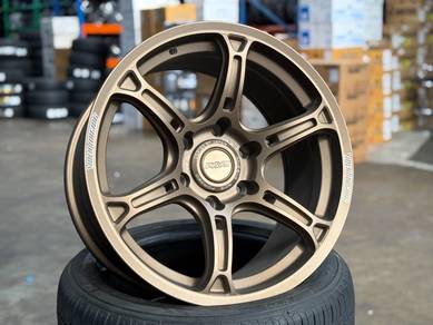 NEW 18 AOW TE37 XTR Rim Hilux Ranger DMax Triton