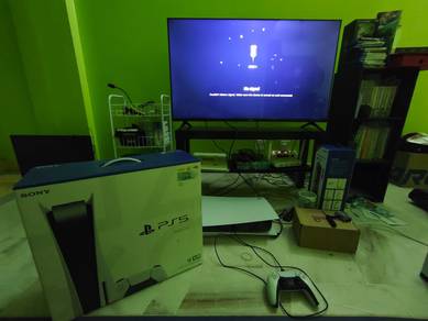 Sony PlayStation 5 Disc Edition Console with Games